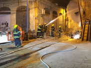 بالفيديو: حريق كبير داخل محل للدراجات الهوائية بمدينة يافا دون وقوع إصابات 